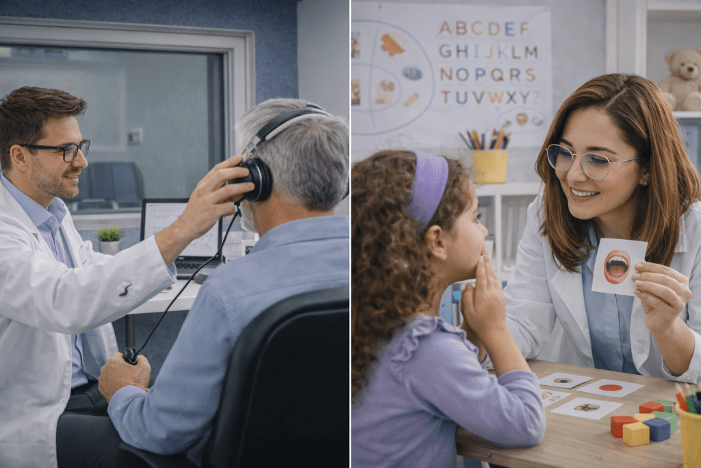 Audiology and speech therapy care for children and adults in Bryanston