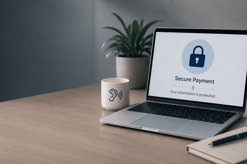 Secure online payment for Ameera Thokan Audiology and Speech Therapy