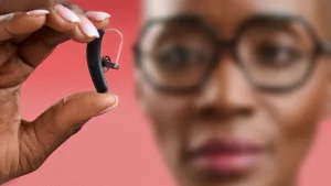 Signia Styletto hearing aid example