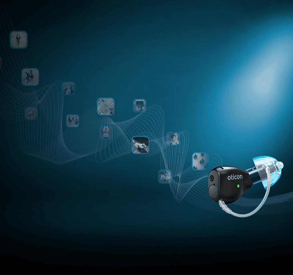 Oticon Zeal next-generation AI and DNN 2.0 illustration